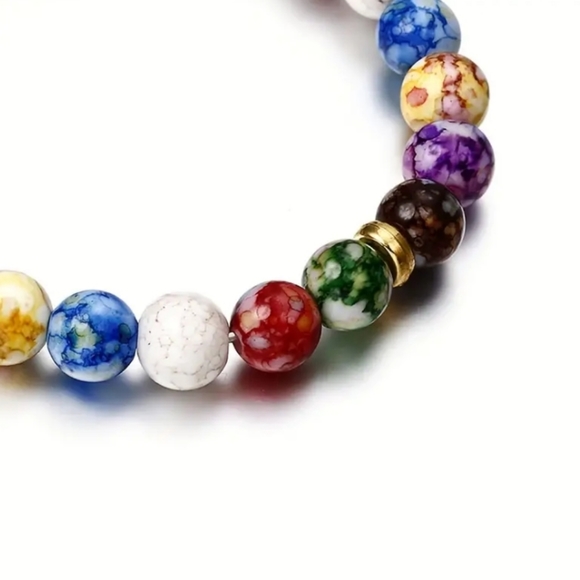 Seven Stone Chakra Bracelet - Picture 3 of 5